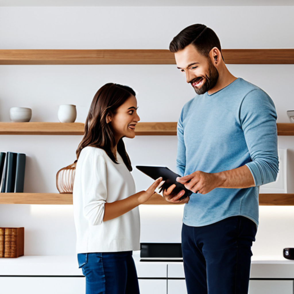 네트워크 성능 최적화 방법 - Wi-Fi Router Placement**

"A modern home interior with a Wi-Fi router strategically placed on a high...
