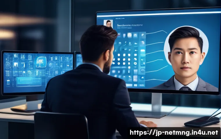 사내 네트워크 정책 준수 가이드 - **Prompt 1: Secure Password Management**
    A group of diverse professional adults (male and female...